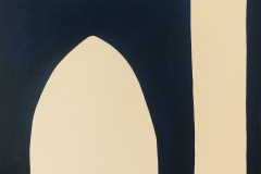 Kerry Campbell, Solitude, 2021. Acrylic on canvas, 40" x 30".