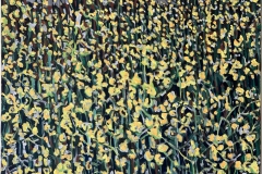 Steve Harlow, Mustard, 2019. Oil on canvas, 40" x 30".