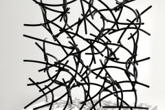 Matt Devine, Studio Study 22-3, 2022. Steel with powder coat, 12" x 12" x 5.5".