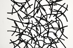 Matt Devine, Studio Study 22-3, 2022. Steel with powder coat, 12" x 12" x 5.5".
