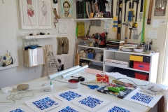 Trinh Mai, Messages Known But Forgotten (in situ at the artist's studio)