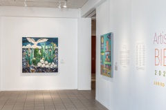 2023-2024 Artist Alliance Biennial installed at OMA