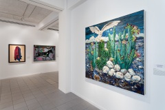 2023-2024 Artist Alliance Biennial installed at OMA