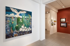2023-2024 Artist Alliance Biennial installed at OMA