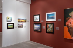 2023-2024 Artist Alliance Biennial installed at OMA