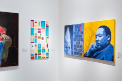 2023-2024 Artist Alliance Biennial installed at OMA