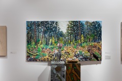 2023-2024 Artist Alliance Biennial installed at OMA