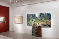 2023-2024 Artist Alliance Biennial installed at OMA