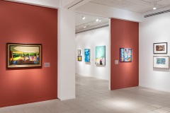 2023-2024 Artist Alliance Biennial installed at OMA