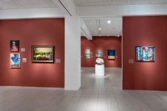 2023-2024 Artist Alliance Biennial installed at OMA