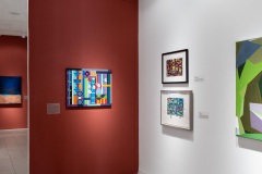 2023-2024 Artist Alliance Biennial installed at OMA