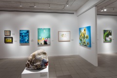 2023-2024 Artist Alliance Biennial installed at OMA