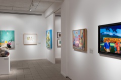 2023-2024 Artist Alliance Biennial installed at OMA