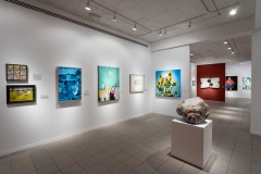 2023-2024 Artist Alliance Biennial installed at OMA