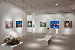 2023-2024 Artist Alliance Biennial installed at OMA