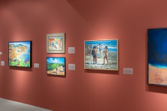 2023-2024 Artist Alliance Biennial installed at OMA