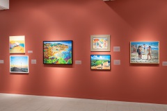 2023-2024 Artist Alliance Biennial installed at OMA