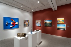 2023-2024 Artist Alliance Biennial installed at OMA