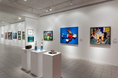2023-2024 Artist Alliance Biennial installed at OMA