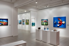 2023-2024 Artist Alliance Biennial installed at OMA