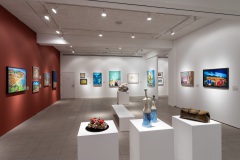 2023-2024 Artist Alliance Biennial installed at OMA