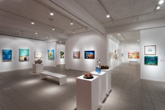 2023-2024 Artist Alliance Biennial installed at OMA