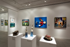 2023-2024 Artist Alliance Biennial installed at OMA