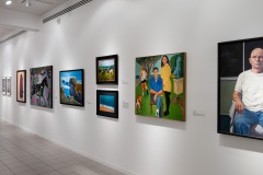 2023-2024 Artist Alliance Biennial installed at OMA