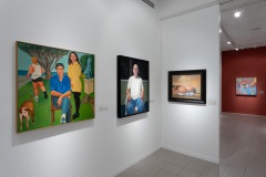 2023-2024 Artist Alliance Biennial installed at OMA
