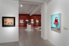 2023-2024 Artist Alliance Biennial installed at OMA