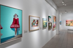 2023-2024 Artist Alliance Biennial installed at OMA