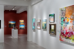2023-2024 Artist Alliance Biennial installed at OMA