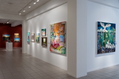 2023-2024 Artist Alliance Biennial installed at OMA