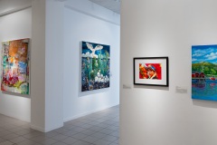 2023-2024 Artist Alliance Biennial installed at OMA