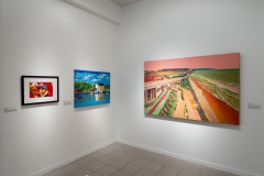2023-2024 Artist Alliance Biennial installed at OMA