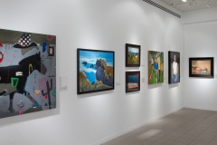 2023-2024 Artist Alliance Biennial installed at OMA