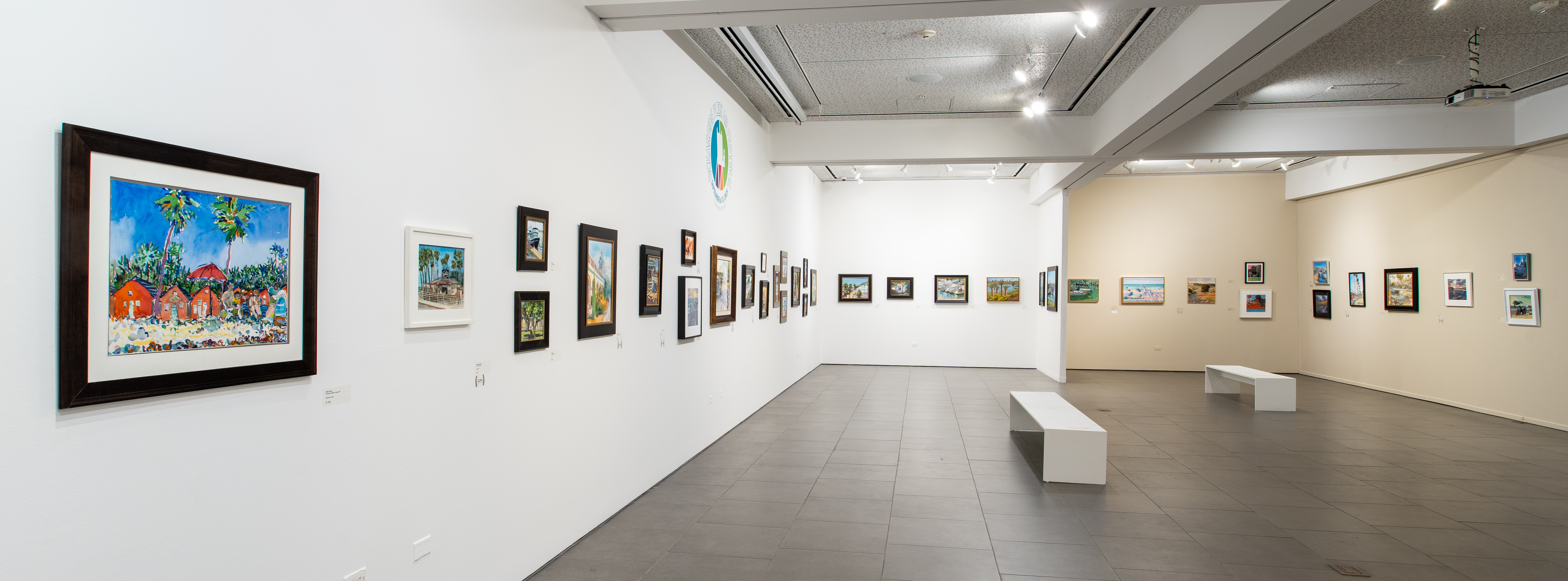 2025 Plein Air Festival Exhibition installed at OMA 2025 Plein Air Festival Exhibition installed at OMA