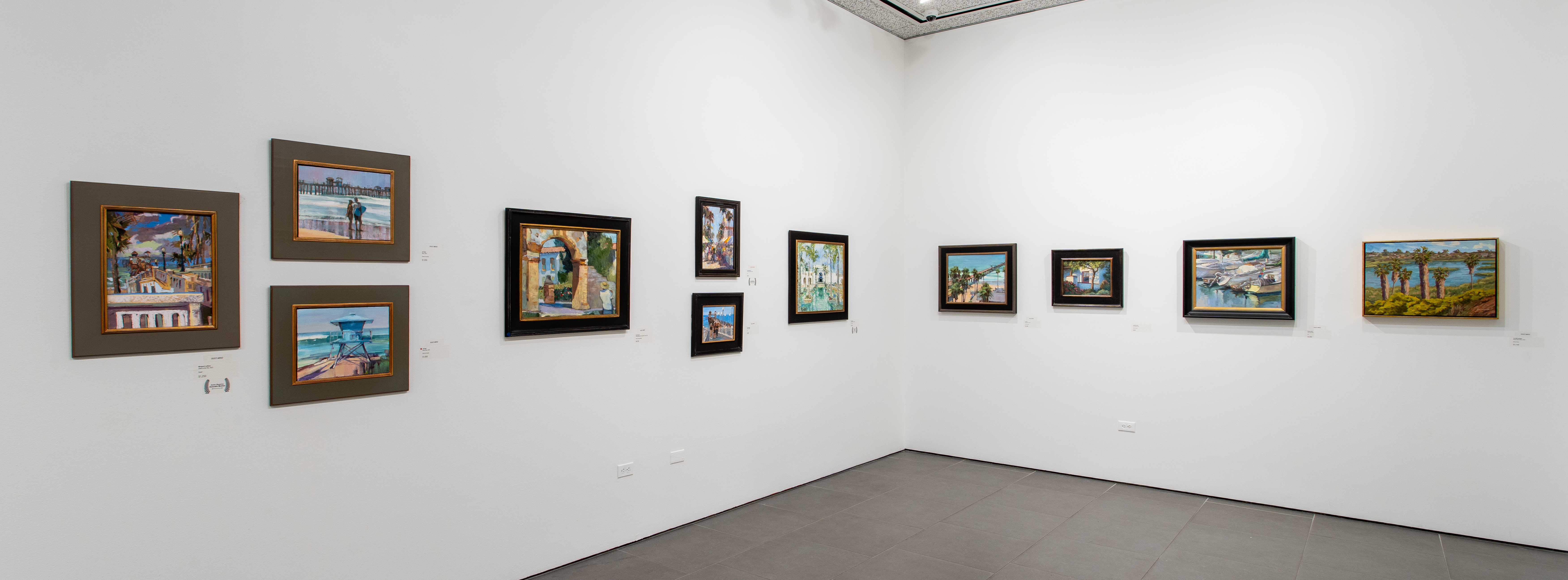 2025 Plein Air Festival Exhibition installed at OMA 2025 Plein Air Festival Exhibition installed at OMA