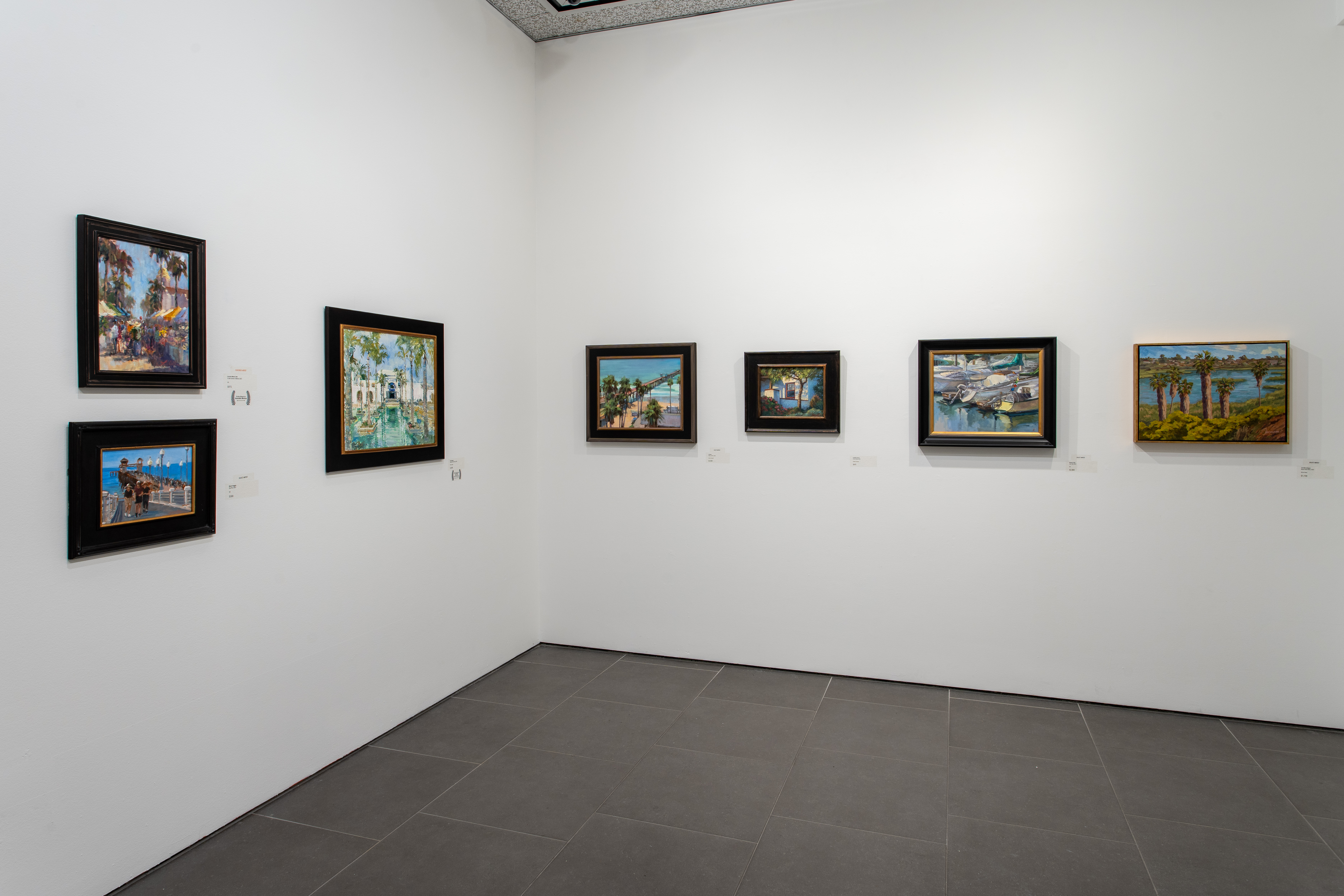 2025 Plein Air Festival Exhibition installed at OMA 2025 Plein Air Festival Exhibition installed at OMA