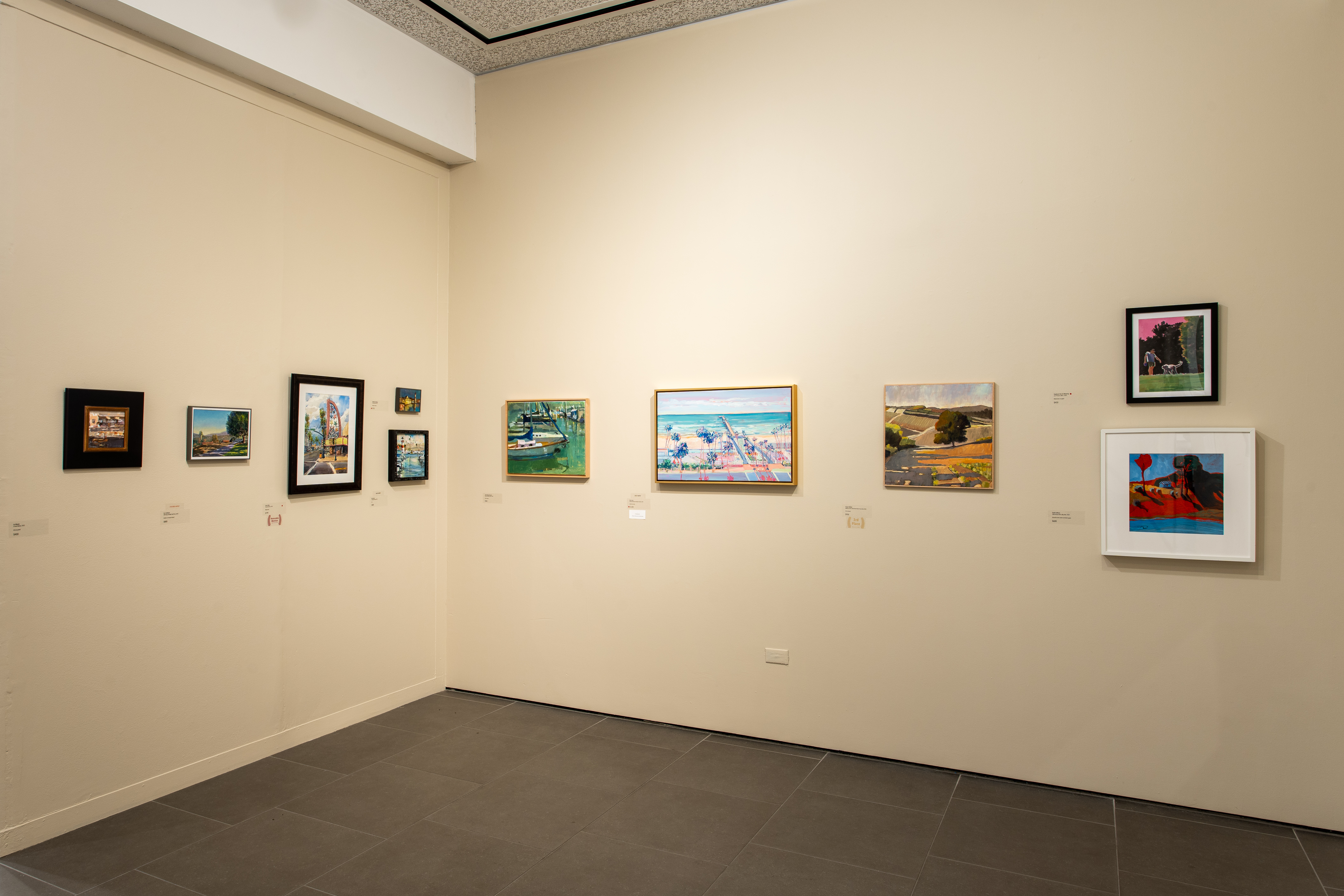 2025 Plein Air Festival Exhibition installed at OMA 2025 Plein Air Festival Exhibition installed at OMA