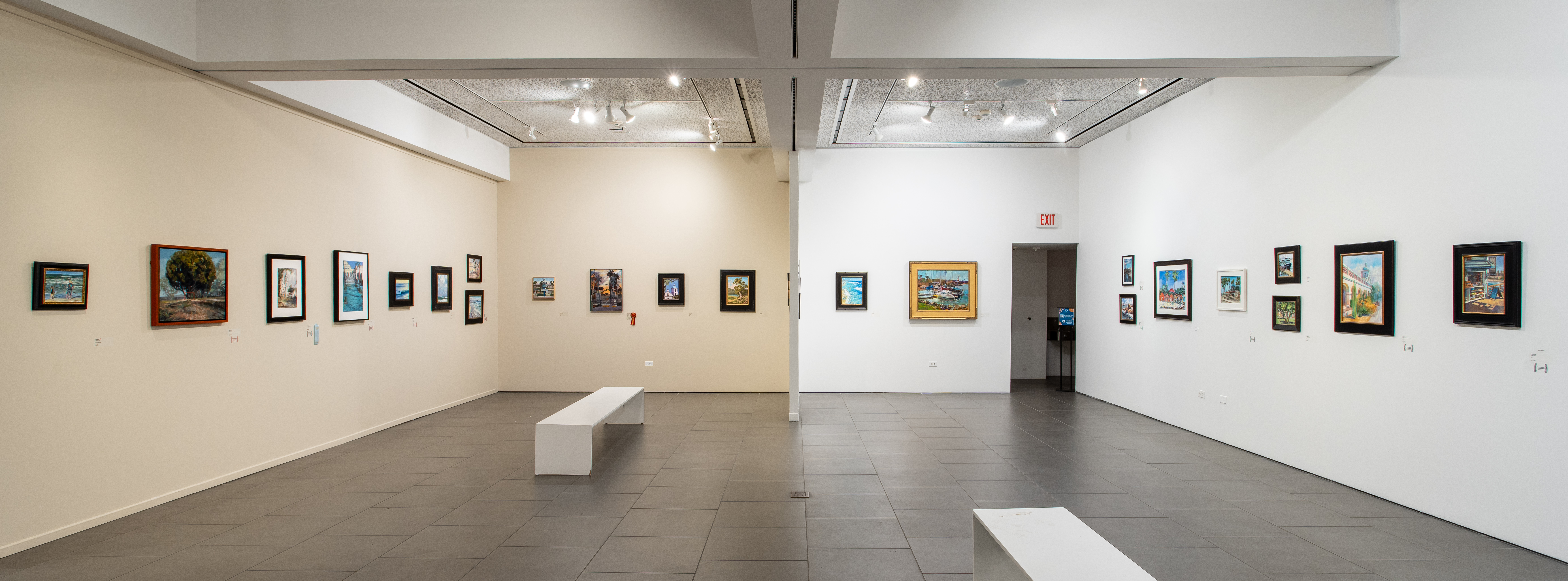 2025 Plein Air Festival Exhibition installed at OMA 2025 Plein Air Festival Exhibition installed at OMA