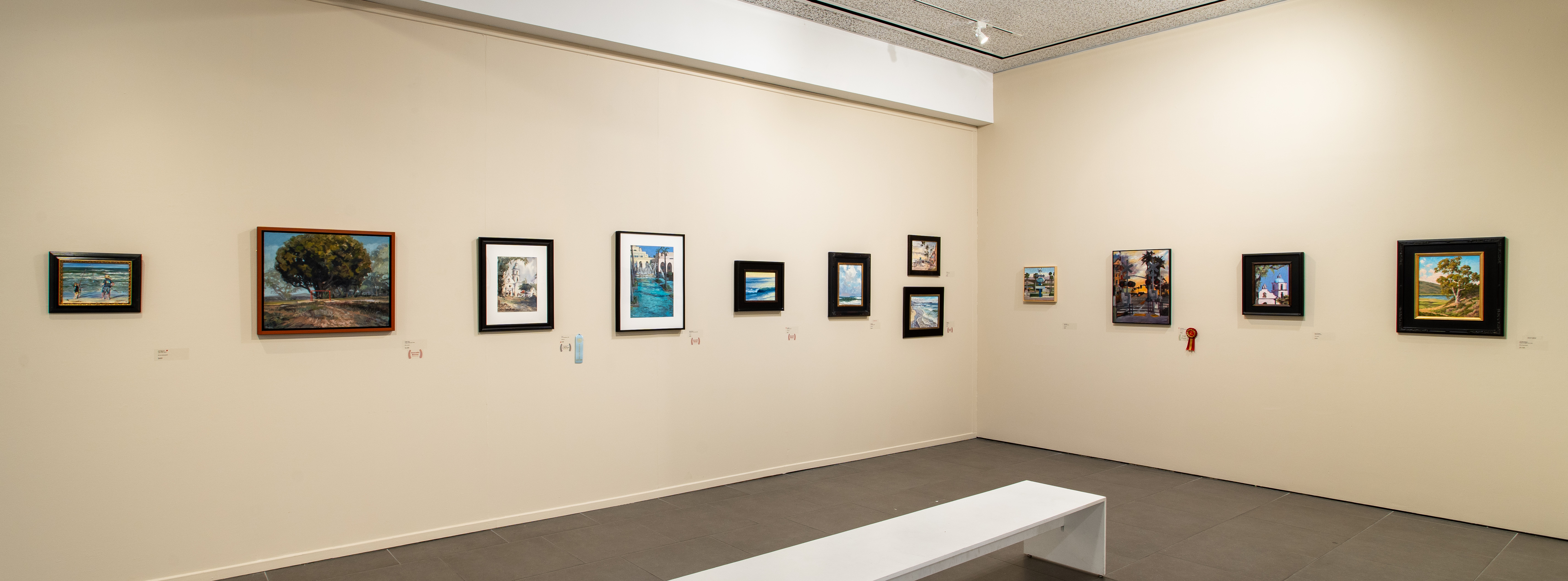 2025 Plein Air Festival Exhibition installed at OMA 2025 Plein Air Festival Exhibition installed at OMA