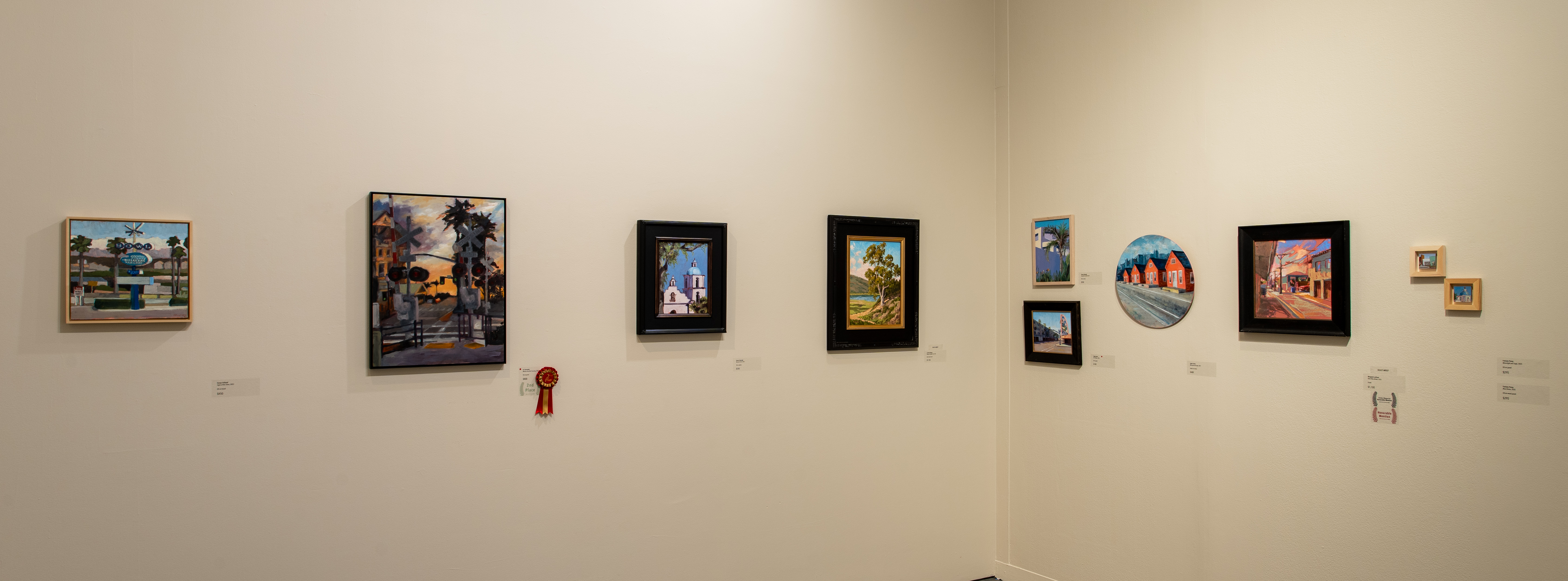 2025 Plein Air Festival Exhibition installed at OMA 2025 Plein Air Festival Exhibition installed at OMA