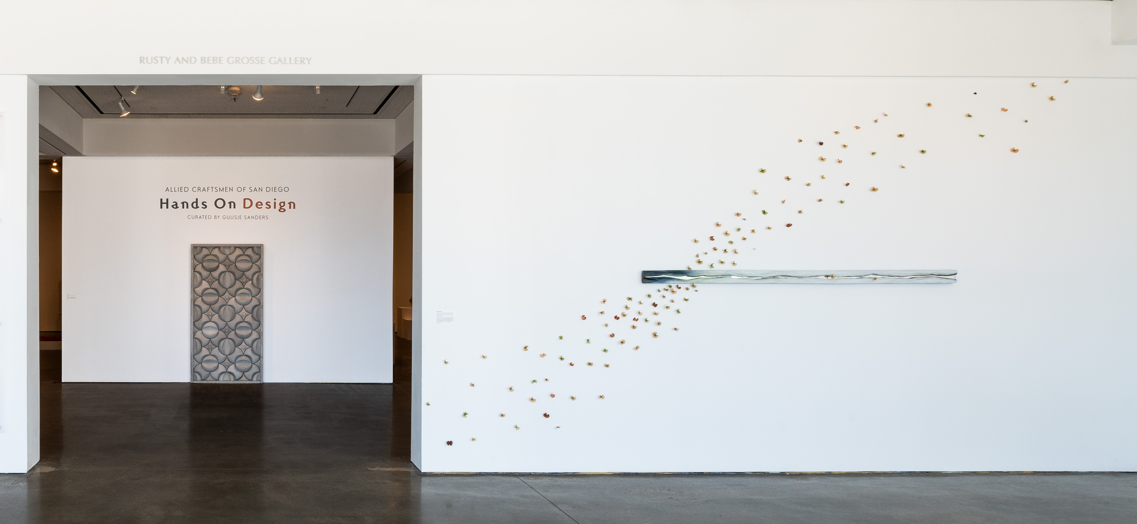Allied Craftsman of San Diego: Hands on Design installed at OMA