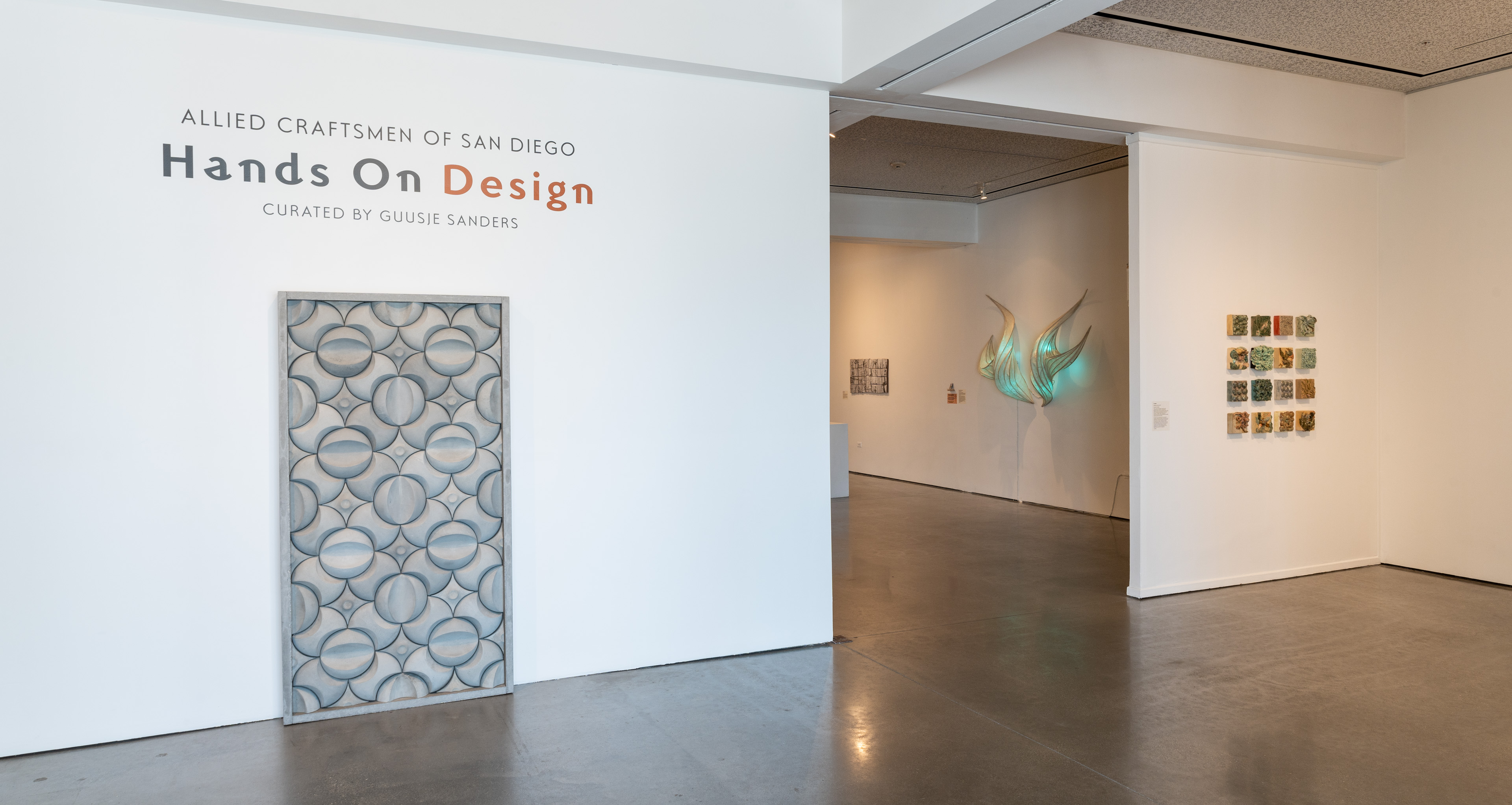 Allied Craftsman of San Diego: Hands on Design installed at OMA