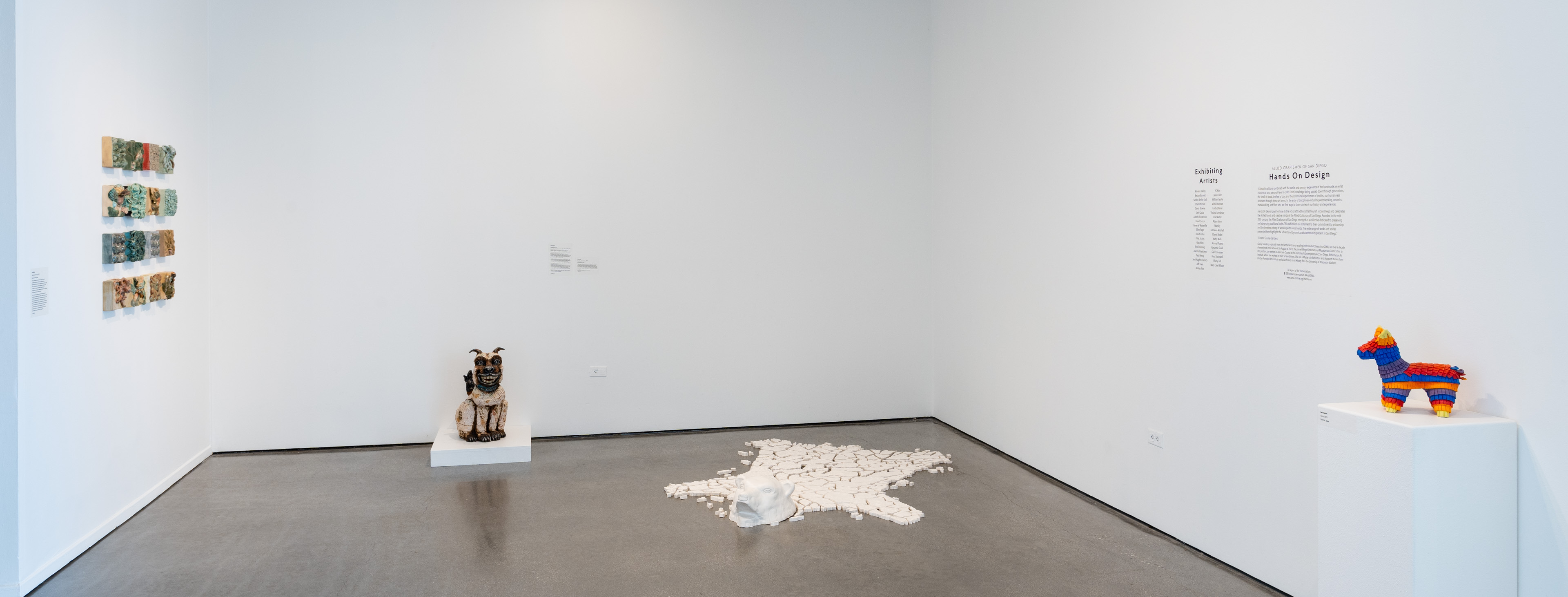 Allied Craftsman of San Diego: Hands on Design installed at OMA