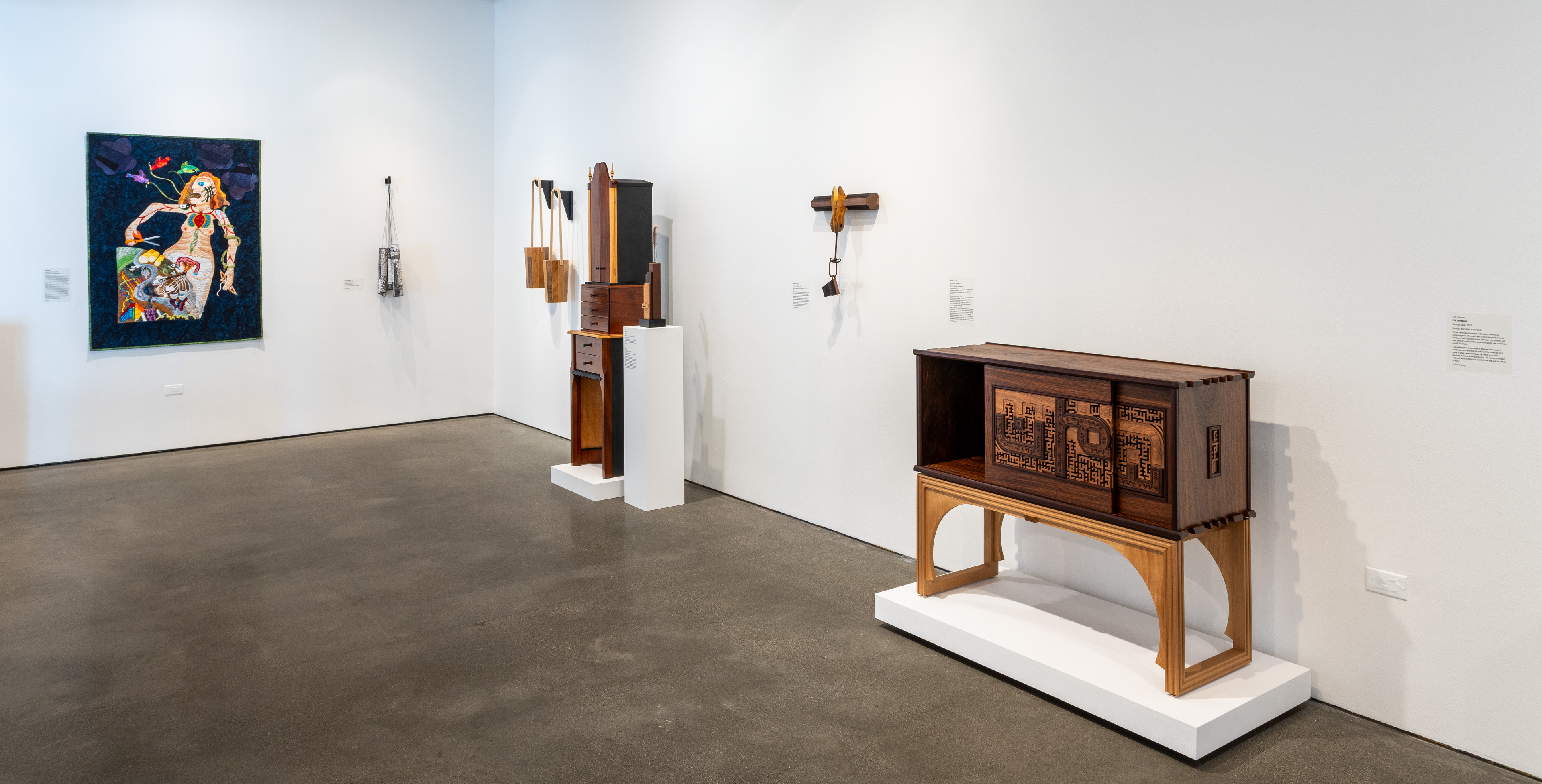 Allied Craftsman of San Diego: Hands on Design installed at OMA