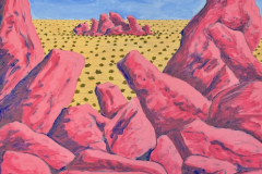 Allan Morrow, DV-146, 2025. Mixed media, 19 x 24