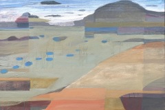 Joanne Newman, Cliffside 16, 2025. Acrylic on canvas, 36" x 36". Joanne Newman, Cliffside 16, 2025. Acrylic on canvas, 36" x 36".