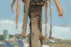 Kevin Inman, Despairy Canary, 2024. Oil on canvas, 5" x 3". Kevin Inman, Despairy Canary, 2024. Oil on canvas, 5" x 3".